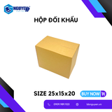  Hộp Carton Đối Khẩu - Hộp Carton Đóng Hàng - 25x15x20 