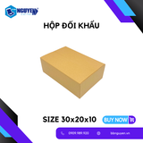  Hộp Carton Đối Khẩu - Hộp Carton Đóng Hàng - 30x20x10 