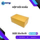  Hộp Carton Đối Khẩu - Hộp Carton Đóng Hàng - 25x15x15 