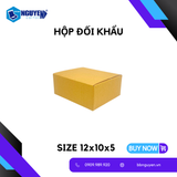  Hộp Carton Đối Khẩu - Hộp Carton Đóng Hàng - 12x10x5 