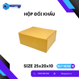  Hộp Carton Đối Khẩu - Hộp Carton Đóng Hàng - 25x20x10 