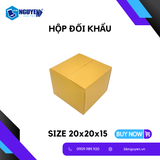  Hộp Carton Đối Khẩu - Hộp Carton Đóng Hàng - 20x20x15 