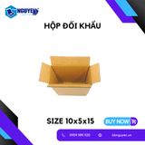  Hộp Carton Đối Khẩu - Hộp Carton Đóng Hàng - 10x5x15 