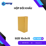  Hộp Carton Đối Khẩu - Hộp Carton Đóng Hàng - 10x5x15 