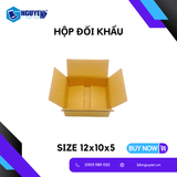  Hộp Carton Đối Khẩu - Hộp Carton Đóng Hàng - 12x10x5 