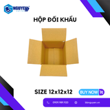  Hộp Carton Đối Khẩu - Hộp Carton Đóng Hàng - 12x12x12 