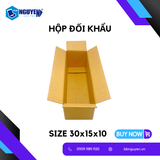  Hộp Carton Đối Khẩu - Hộp Carton Đóng Hàng - 30x15x10 