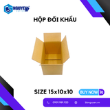  Hộp Carton Đối Khẩu - Hộp Carton Đóng Hàng - 15x10x10 