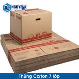  Thùng Giấy Carton 7 Lớp Sản Xuất Theo Yêu Cầu 
