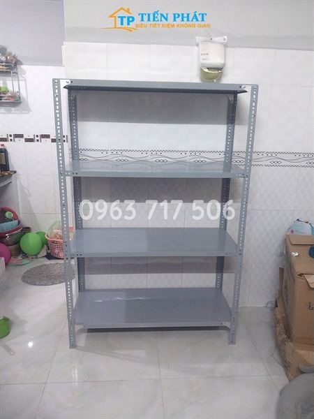  Kệ sắt 4 mâm cao 1.5m x dài 1m x rộng 0.4m 