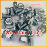  Ốc ráp kệ v lỗ Pát V lỗ bắt kệ v lỗ Combo ốc baske ráp kệ v lỗ đa năng 5 con 10 con 25 con 50 con 