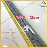  Thanh v lỗ đa năng ráp kệ sắt v30x50 v35 v35cm v30x50mm dài 98cm, 106cm, 121cm, 128cm, 136cm, 144, 151cm 