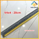  V44 ráp kệ v lỗ, v40x40 ráp kệ đa năng, v4x4 kệ sắt v lỗ dài 20cm 30cm 40cm 50cm 60cm Sơn tĩnh điện 3 lớp 