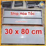  Mâm sàn lắp kệ sắt v lỗ đa năng 30x80cm mâm sắt 30x80 mâm tôn 30x80cm dài 80cm rộng 30cm - Hỏa tốc 