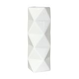  Vase_Bình hoa tam giác miệng vuông 22cm 