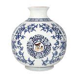  Vase 23cm - Bình hoa bầu 23cm "Phúc Lộc Thọ" 