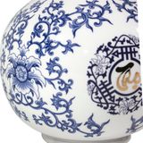  Vase 23cm - Bình hoa bầu 23cm "Phúc Lộc Thọ" 
