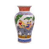  Vase 23cm - Bình hoa bầu 23cm "Mục Đồng" bắt chỉ vàng 