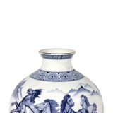  Vase 23cm - Bình hoa bầu 23cm "Mã Đáo Thành Công" 