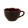  Kaffa - Cup 240ml - Tách bầu 240ml đen lòng nâu 