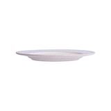  Corail - Round Plate 25cm - Dĩa tròn 25cm lộc phát vành san hô kem lòng trắng 