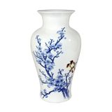  Vase 31cm - Bình hoa Việt 31cm hoa đào xanh (M3) 