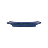  Saphir - Rectangular Plate 22 x 9.3 x 2.3cm - Dĩa chữ nhật 22 x 9.3 x 2.3cm xanh viền nâu 
