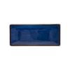 Saphir - Rectangular Plate 22 x 9.3 x 2.3cm - Dĩa chữ nhật 22 x 9.3 x 2.3cm xanh viền nâu