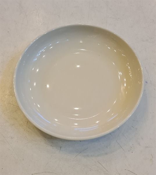  Cream - Round Coup Plate 20cm - Dĩa ảo 20cm màu kem 