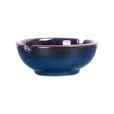  Saphir - Ashtray 9.3 x 9.3 x 3.7cm - Gạt tàn 9.3 x 9.3 x 3.7cm xanh viền nâu 