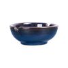 Saphir - Ashtray 9.3 x 9.3 x 3.7cm - Gạt tàn 9.3 x 9.3 x 3.7cm xanh viền nâu