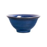  Saphir - Rice Bowl 12.4 x 6.2cm - Chén cơm 12.4 x 6.2cm xanh viền nâu 