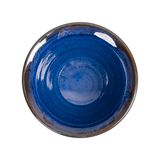  Saphir - Rice Bowl 12.4 x 6.2cm - Chén cơm 12.4 x 6.2cm xanh viền nâu 