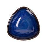  Saphir - Sauce Dish 9.9 x 4.3cm - Chén chấm 9.9 x 4.3cm xanh viền nâu 