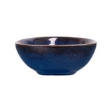  Saphir - Sauce Dish 9.9 x 4.3cm - Chén chấm 9.9 x 4.3cm xanh viền nâu 