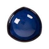  Saphir - Triangle Bowl 15.5 x 5.5cm - Tô 3 cạnh 15.5 x 5.5cm xanh viền nâu 
