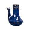 Saphir - Soy Sauce Pot w/ Lid 8 x 10cm - Bình tương có nắp 8 x 10cm xanh viền nâu