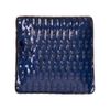Saphir - Plate 12 x 3cm - Dĩa 12 x 3cm xanh viền nâu