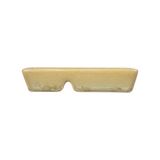  Avocado - 2-compartment Sauce Dish 15 x 7 x 3cm - Dĩa 2 ngăn 15 x 7 x 3cm xanh bơ 