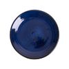 Saphir - Round Plate 23.5cm - Dĩa tròn 23.5cm xanh viền nâu