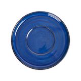  Saphir - Saucer 24cm - Dĩa lót tô trẹt 24cm xanh viền nâu 