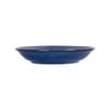 Saphir - Round Coup Plate 22.5 x 4cm - Dĩa ảo 22.5 x 4cm xanh viền nâu