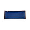 Saphir - Rectangular Plate 29 x 11.8 x 2.5cm - Dĩa chữ nhật 29 x 11.8 x 2.5cm xanh viền nâu