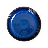  Saphir - Deep Plate 22cm - Dĩa sâu 22cm xanh viền nâu 