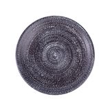  Universe - Round Plate 31cm - Dĩa tròn 31cm đen quẹt trắng 