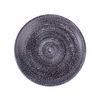 Universe - Round Plate 31cm - Dĩa tròn 31cm đen quẹt trắng