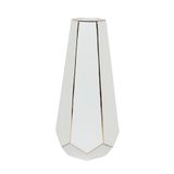  Vase_Bình hoa lục giác miệng túm 28cm BCV 