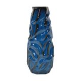 Décor - Vase 30cm - Bình hoa thân dúng 30cm xanh dương 