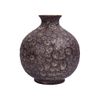 Vase 23cm - Bình hoa bầu 23cm nâu trầm phun san hô