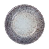  Ariel - Round Coup Plate 22.4cm - Dĩa ảo 22.4cm xanh ngọc lòng phun hạt (matte) 